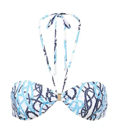 Melissa Odabash Liguria halterneck bikini top | Thumbnail 1