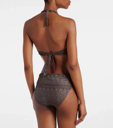 Melissa Odabash Brussels halterneck bikini top | Thumbnail 2