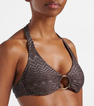 Melissa Odabash Brussels halterneck bikini top | Thumbnail 4