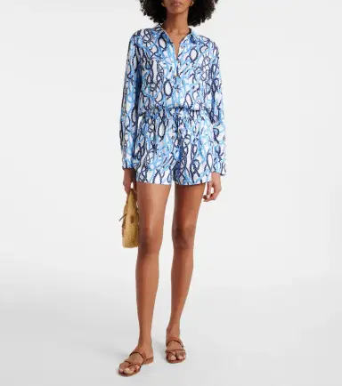 Melissa Odabash Annie high-rise shorts | Thumbnail 3