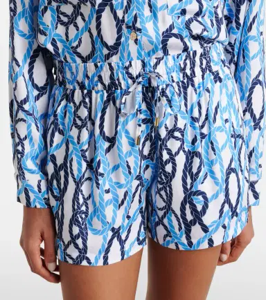 Melissa Odabash Annie high-rise shorts | Thumbnail 4