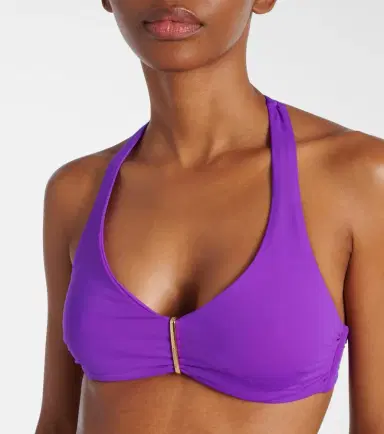 Melissa Odabash Provence halterneck bikini top | Thumbnail 3