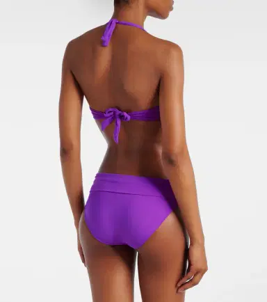 Melissa Odabash Provence halterneck bikini top | Thumbnail 4
