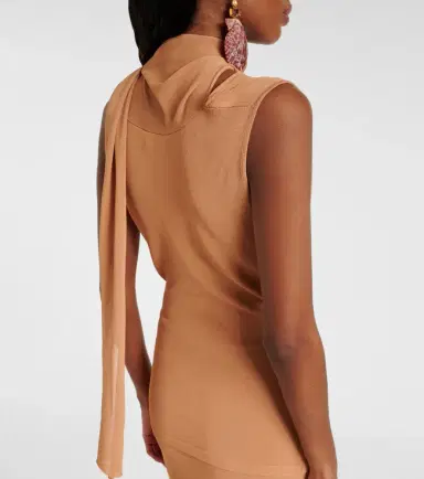 Aya Muse Draped scarf-detail top | Thumbnail 4