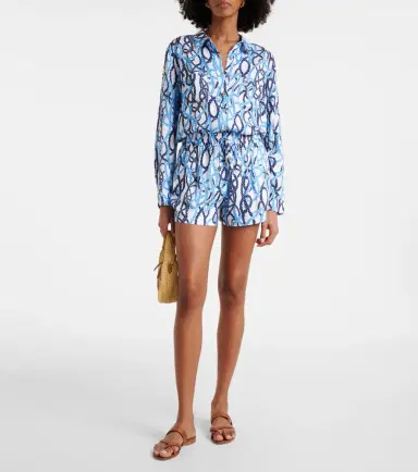 Melissa Odabash Millie printed shirt | Thumbnail 4