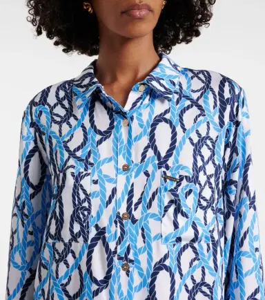 Melissa Odabash Millie printed shirt | Thumbnail 5