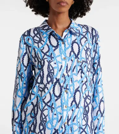 Melissa Odabash Millie printed shirt | Thumbnail 6