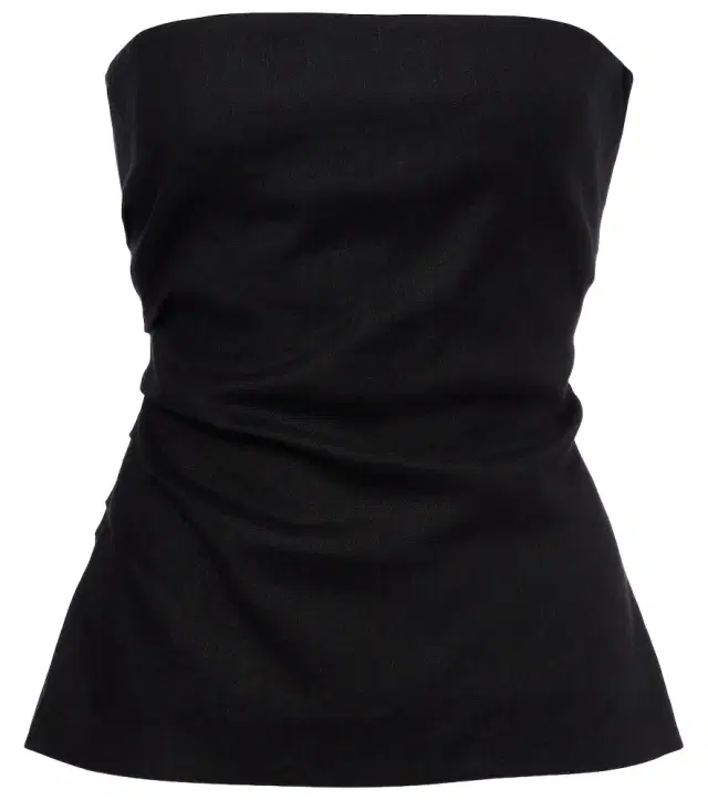 SIR Dorian linen-blend tube top