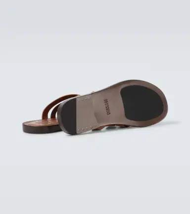 Brunello Cucinelli Woven suede sandals | Thumbnail 6