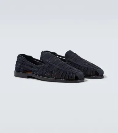 Brunello Cucinelli Woven suede loafers | Thumbnail 3