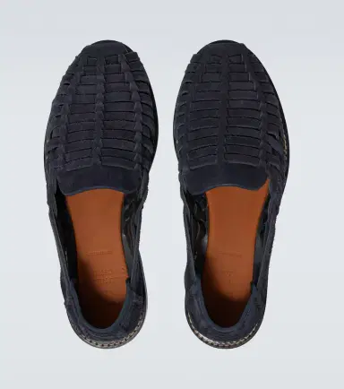 Brunello Cucinelli Woven suede loafers | Thumbnail 4