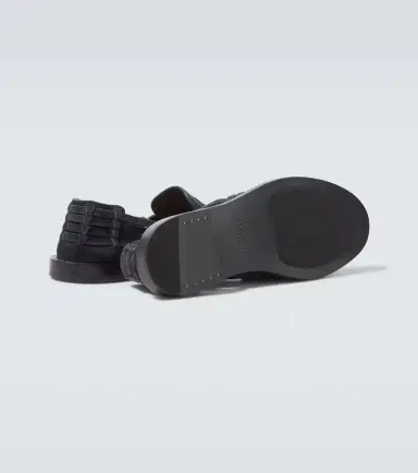 Brunello Cucinelli Woven suede loafers | Thumbnail 7