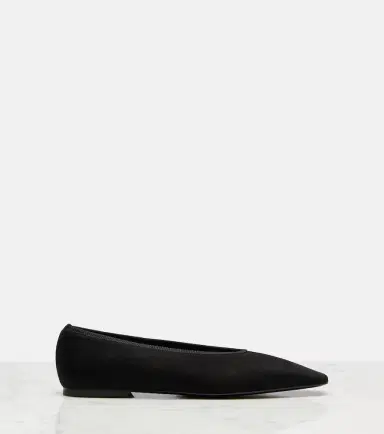 TOTEME Suede ballet flats | Thumbnail 3
