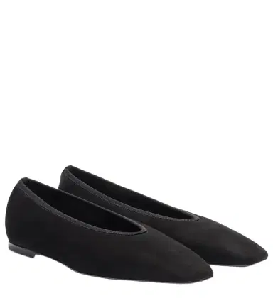TOTEME Suede ballet flats | Thumbnail 1