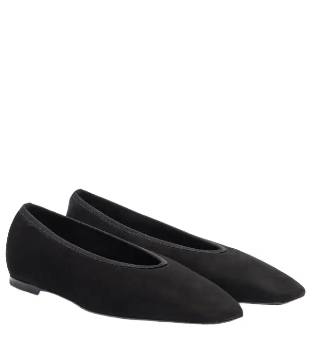 Toteme Suede ballet flats