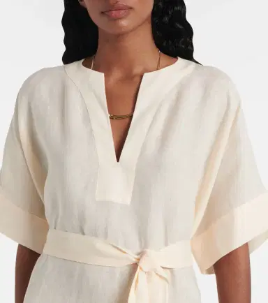 Eres Bibi linen kaftan | Thumbnail 4