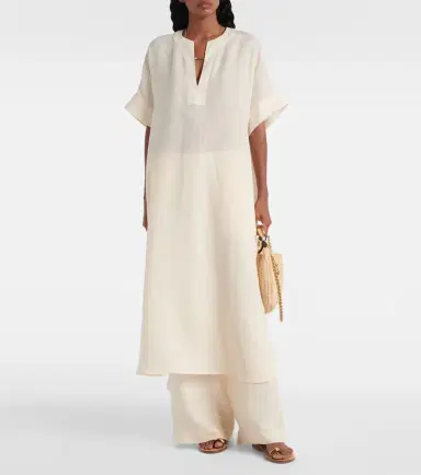 Eres Bibi linen kaftan | Thumbnail 5