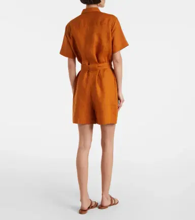 Eres Genereux linen romper | Thumbnail 2