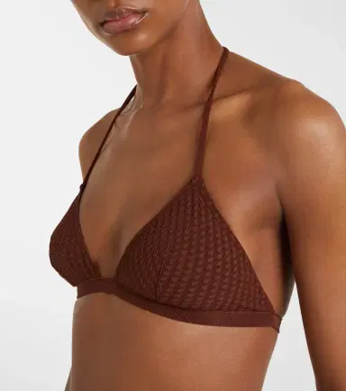 Eres Extra jacquard bikini top | Thumbnail 2