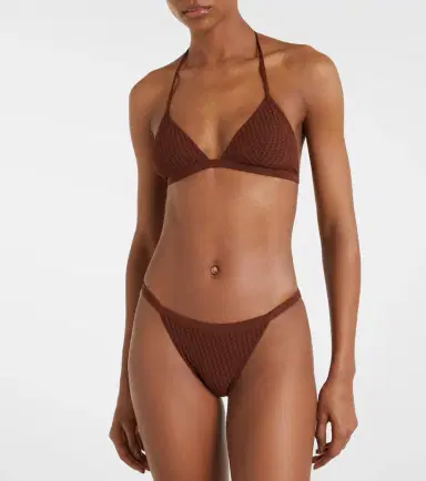 Eres Extra jacquard bikini top | Thumbnail 4