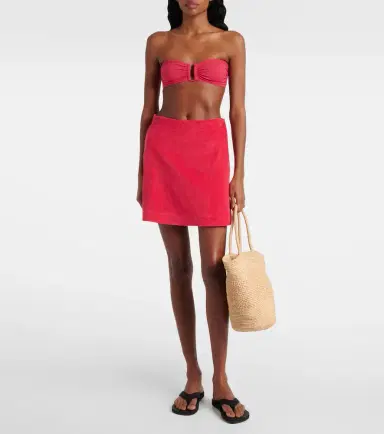 Eres Spa cotton terry wrap skirt | Thumbnail 4