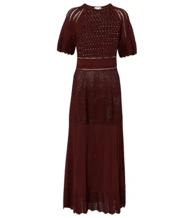 Eres Imaginaire cotton-blend maxi dress | Thumbnail 1