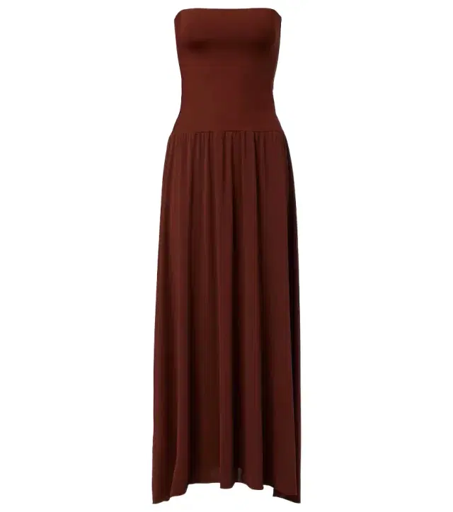 Eres Oda pleated maxi dress