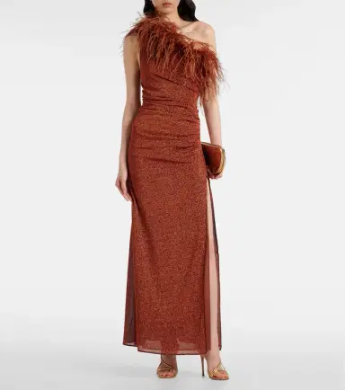 Oseree Oséree Lumière Plumage maxi dress | Thumbnail 2