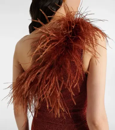 Oseree Oséree Lumière Plumage maxi dress | Thumbnail 3