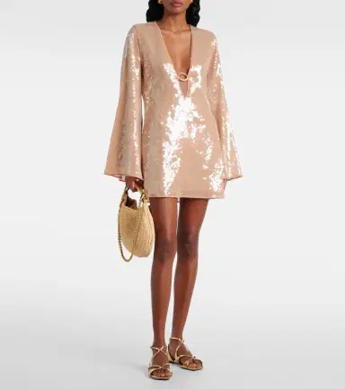 Oseree Oséree Sequined tunic | Thumbnail 3