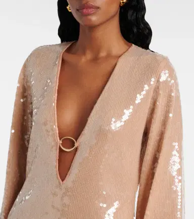 Oseree Oséree Sequined tunic | Thumbnail 4