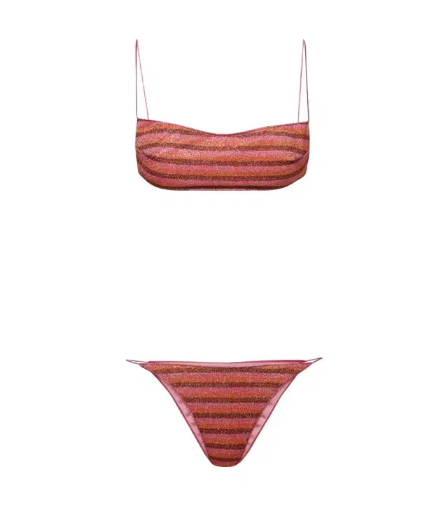Oseree Oséree Lumière striped bikini