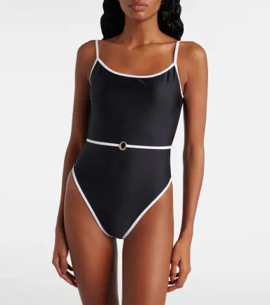 Oseree Oséree Belted swimsuit | Thumbnail 4