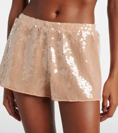 Oséree Oséree Marylin sequined shorts | Thumbnail 4