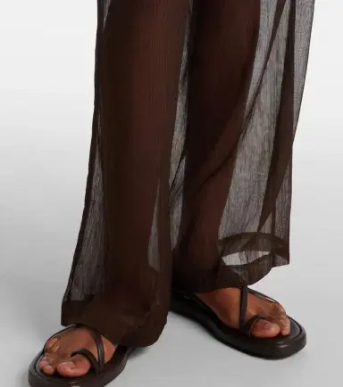 JADE SWIM Mika high-rise straight pants | Thumbnail 3