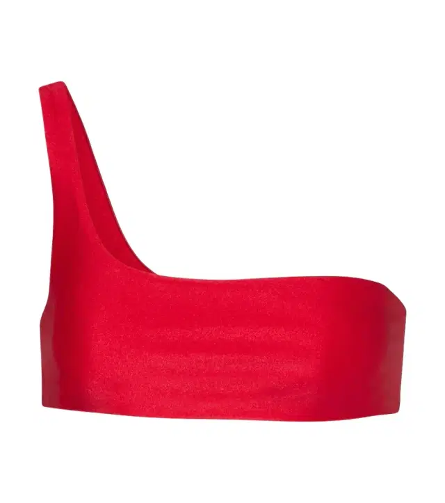 JADE SWIM Eliza one-shoulder bikini top