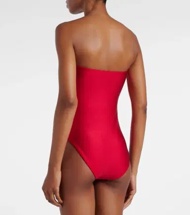 JADE SWIM Yara ruched swimsuit | Thumbnail 4