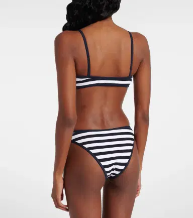 JADE SWIM Most Wanted striped terry bikini bottoms | Thumbnail 3