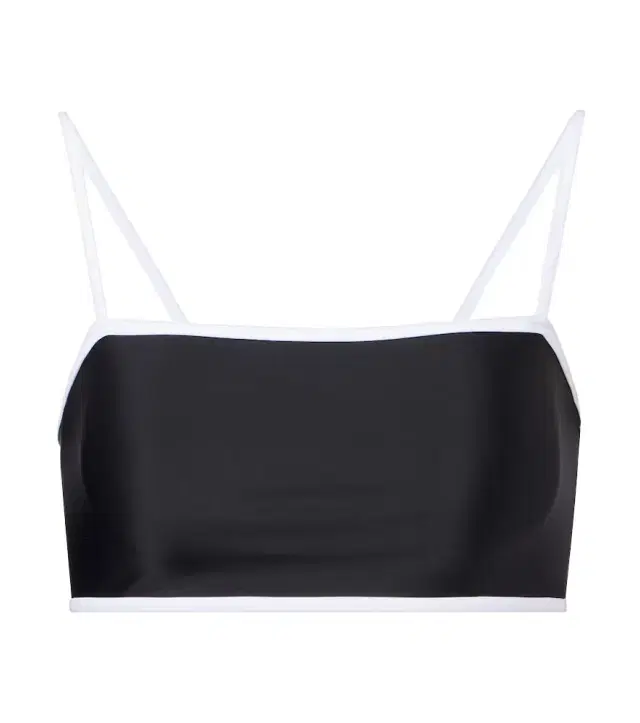 JADE SWIM Striped bikini top