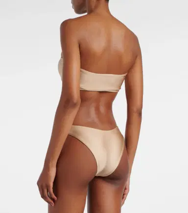 Jade Swim Ava ruched bikini top | Thumbnail 4
