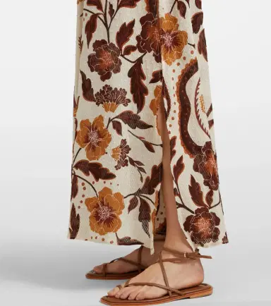 Poupette St Barth Chiara floral cotton maxi dress | Thumbnail 5