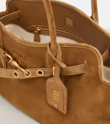 Miu Miu Adventure suede tote bag | Thumbnail 4