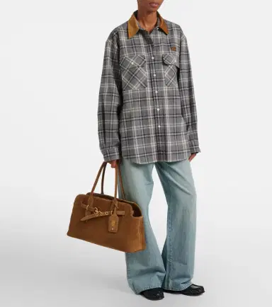 Miu Miu Adventure suede tote bag | Thumbnail 6