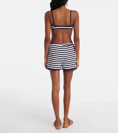 JADE SWIM Striped terry shorts | Thumbnail 2