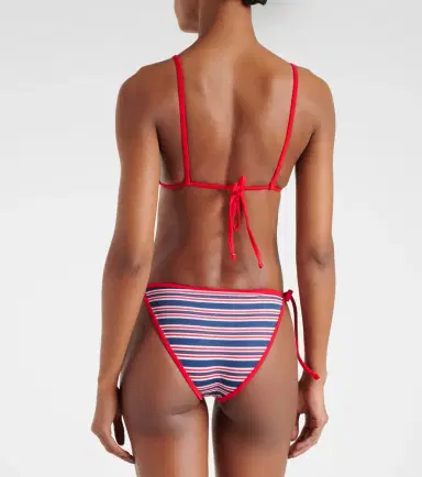 JADE SWIM Ties striped bikini bottoms | Thumbnail 2