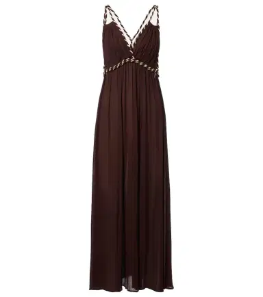 Poupette St Barth Collette open-back maxi dress | Thumbnail 1