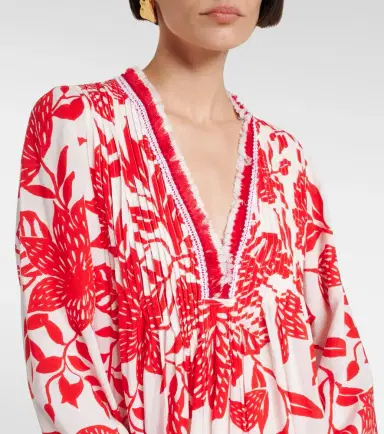 Poupette St Barth Ola floral minidress | Thumbnail 2