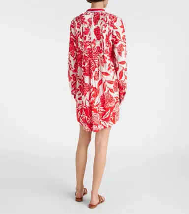 Poupette St Barth Ola floral minidress | Thumbnail 4