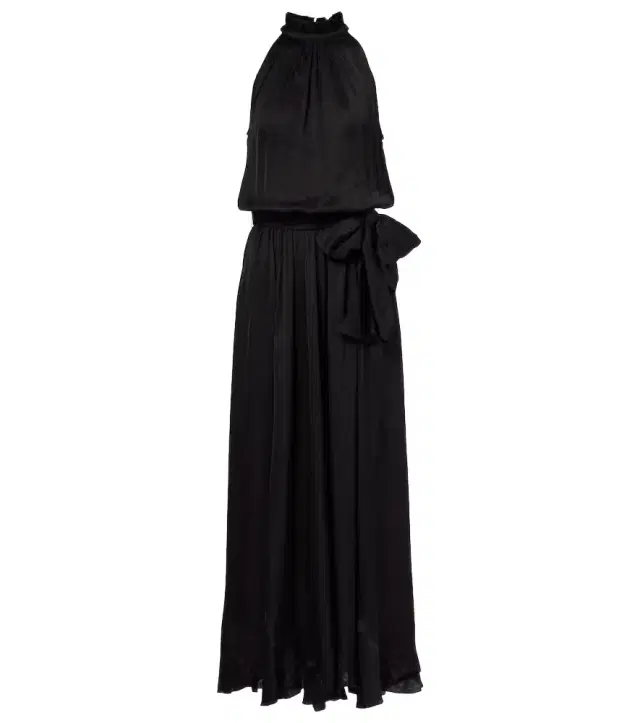 Poupette St Barth Nina satin gown