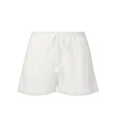 Poupette St Barth Cruse cotton wide-leg shorts | Thumbnail 1